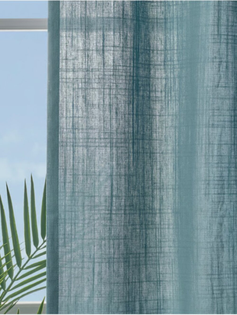 IKEA RITVA Blue-gray curtains 57x65
